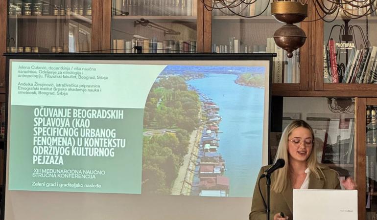 Анђелка Живојиновић учествовала на XIII међународној научно-стручној конференцији „Зелени град и градитељско наслеђе“