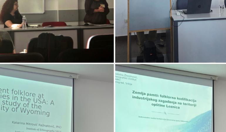 Researchers from the Institute of Ethnography SASA participated in the International Scientific Conference “Contemporary Serbian Folklore Studies 17"
